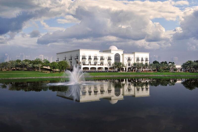 The clubhouse at Emaar's The Address Montgomerie Dubai. Courtesy: The Address Hotels + Resorts
