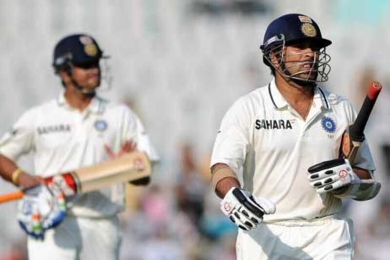 Sachin Tendulkar played a chancy but vital knock against South Africa in Cape Town yesterday.