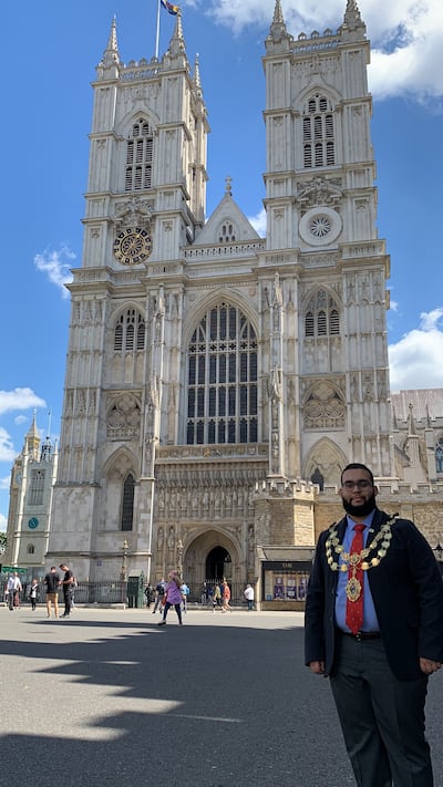 Hamza Taouzzale was elected as a Westminster City councillor in 2018, becoming its youngest-ever member. Photo: Westminster City Council
