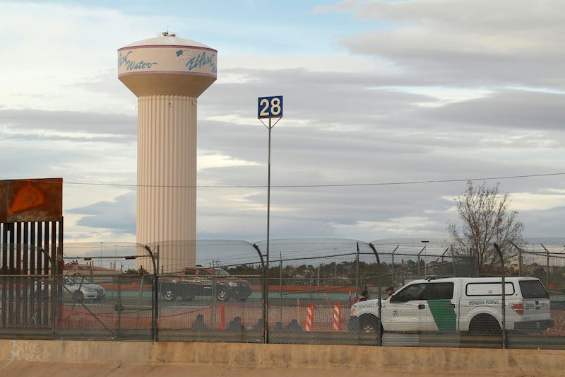 An U.S. Customs and Border Protection van in El Paso. Reuters