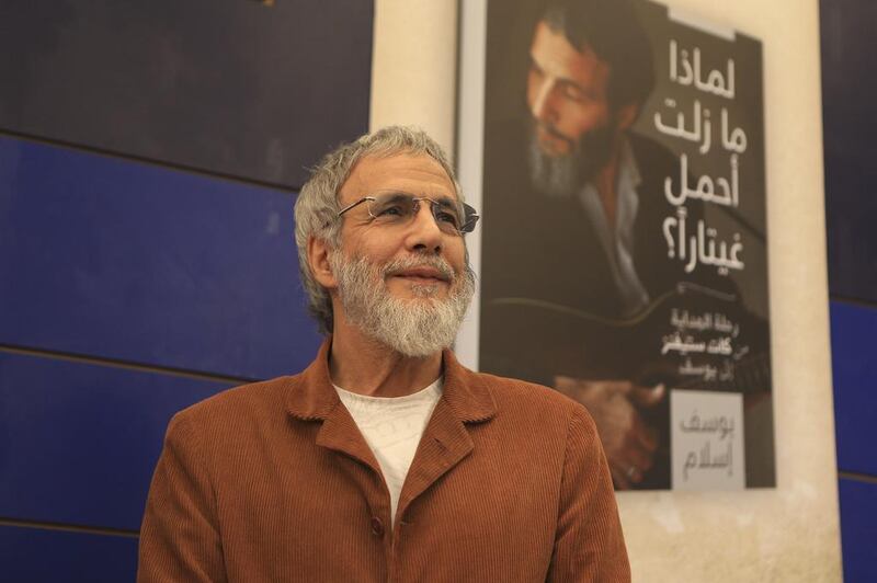 Belief ultimately should lead a person to be the most humane and charitable, says Yusuf Islam. Sarah Dea / The National