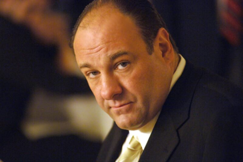 James Gandolfini in his role as Tony Soprano, head of the New Jersey crime family portrayed in HBO's 'The Sopranos'. Photo: HBO / AP