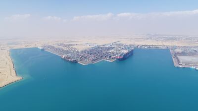 Ain Sokhna port. Courtesy Suez Canal Economic Zone