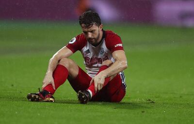 LONDON, ENGLAND - JANUARY 02: Jay Rodriguez of West Bromwich Albion during the Premier League match between West Ham United and West Bromwich Albion at London Stadium on January 2, 2018 in London, England. (Photo by Catherine Ivill/Getty Images)