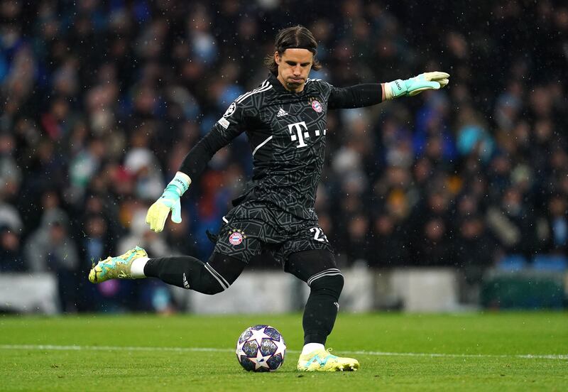 BAYERN MUNICH RATINGS: Yann Sommer - 8. Had a heart-in-mouth moment in the 14th minute as Haaland almost deflected his clearance into the net. Made a great double save to deny Grealish and Gundogan in the 34th minute. Ended the game with ten saves. PA