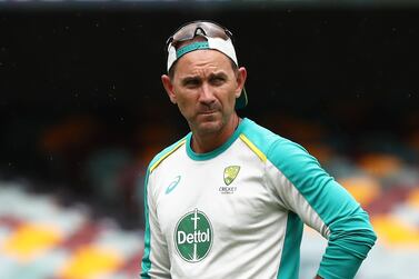 File photo dated 07-12-2021 of Australia's Coach Justin Langer during a nets session at The Gabba, Brisbane. Issue date: Saturday February 5, 2022.