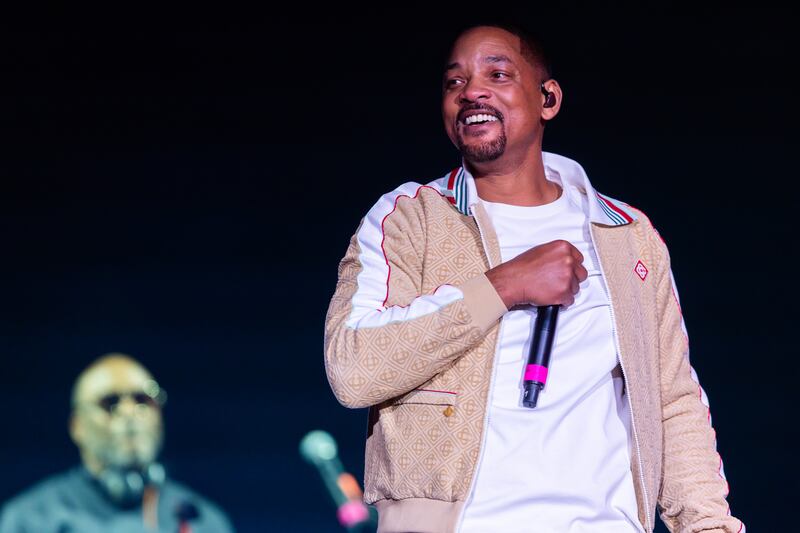Will Smith and DJ Jazzy Jeff played hits such as Miami, Brand New Funk and Summertime. Photo: MDL Beast