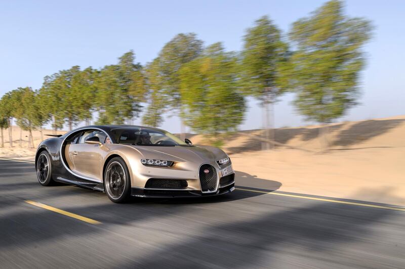 This Chiron is the same car seen in the most recent series of Top Gear. Bugatti Automobiles SAS