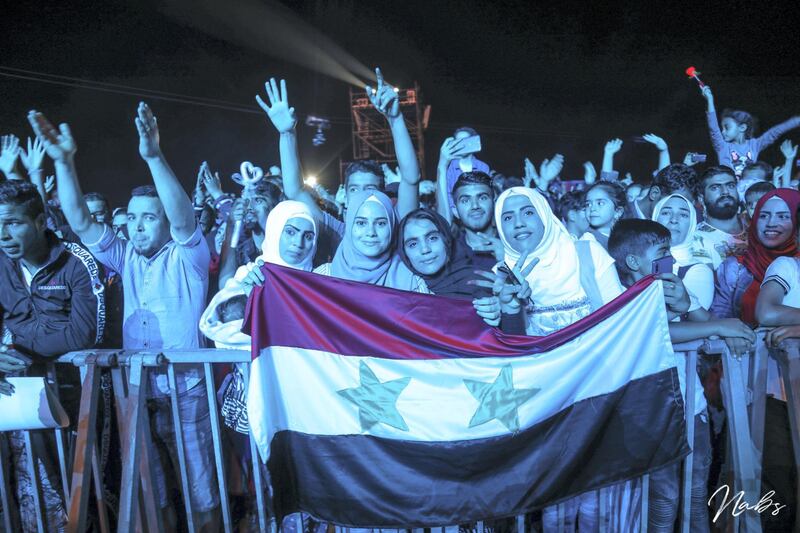 Assi El Hallani performs at Mawazine Festival in Rabat, Morocco on June 22, 2019. Courtesy Mawazine Festival.