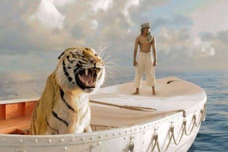 A scene from Ang Lee's Life of Pi. AP