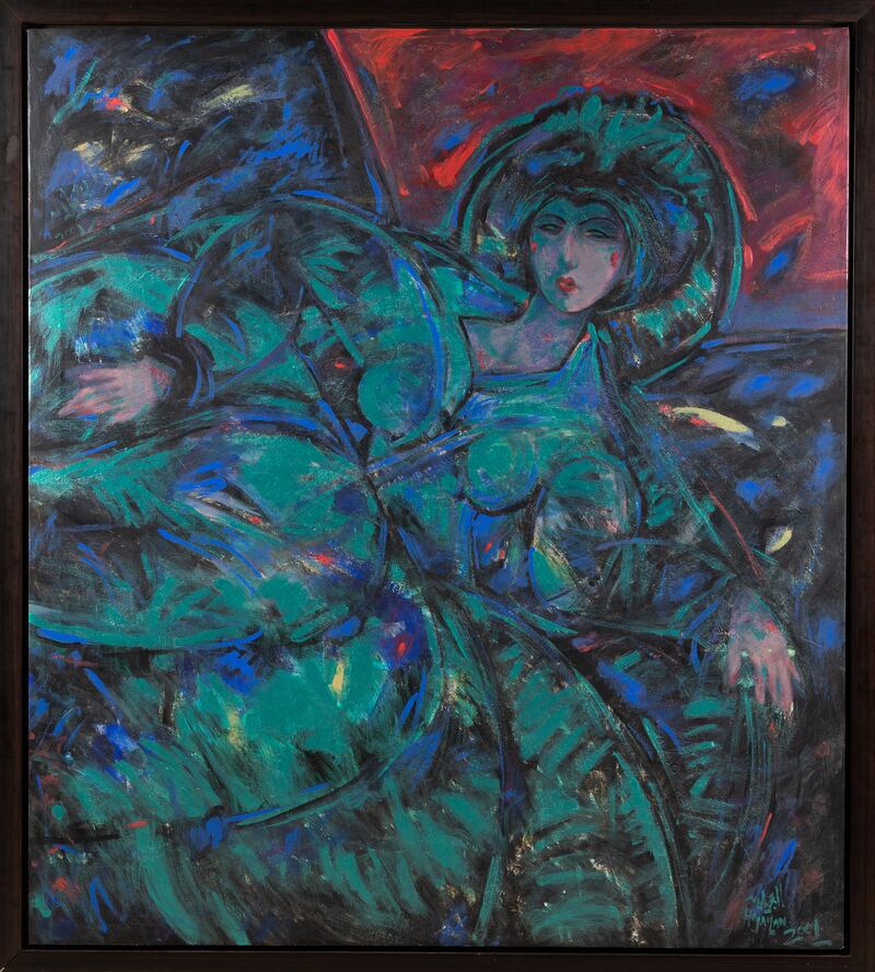 Fahad Hajailan, Untitled (The Wife of the Artist), 2001