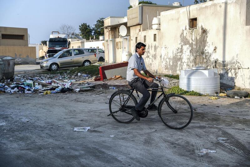 Umm Al Quwain, UAE, March 28, 2018.  The old town of UAQ is getting a facelift.  Old homes are being demolished by government contractors while the residents of these homes have been relocated to several different areas in UAQ.
Victor Besa / The National
National
Reporter:  Anna Zacharias