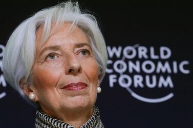 International Monetary Fund managing director Christine Lagarde said Tuesday, April 2 the global economy is at a “delicate moment,” but said the IMF does not forecast a recession in its updated economic outlook to be released this week. Photo: AP 