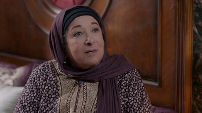 Egyptian film and television stalwart Samira Abdul Aziz plays the family matriarch Zaynat in 'Wust El Balad'. Photo: MBC