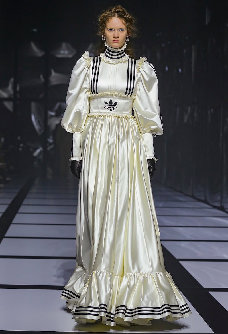 A look from the Exquisite Gucci runway show. Photo: Gucci