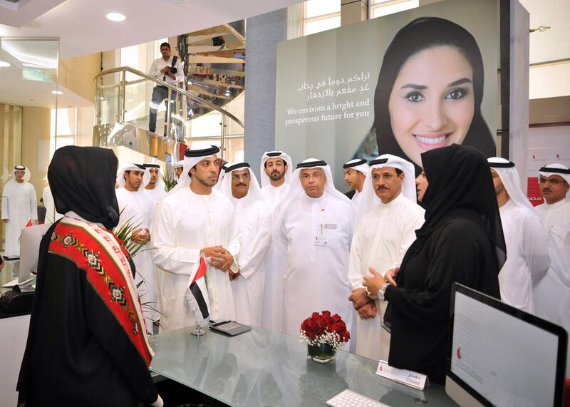 The launch of Emirates Development Bank operations in Abu Dhabi is launched on Wednesday.