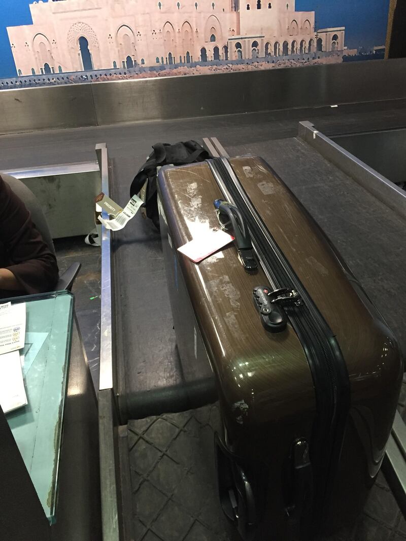 Both customers and airport staff should make sure luggage is properly tagged. Rosemary Behan