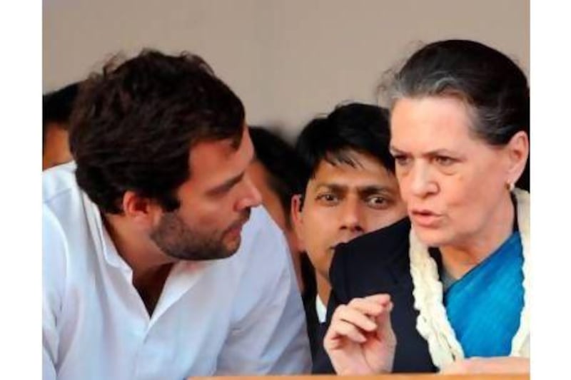 A reader says that the existence of political dynasties such as that of Rahul Gandhi and his mother Sonia, who now dominate the Congress party, are not necessarily good for Indian politics. Raveendran / AFP