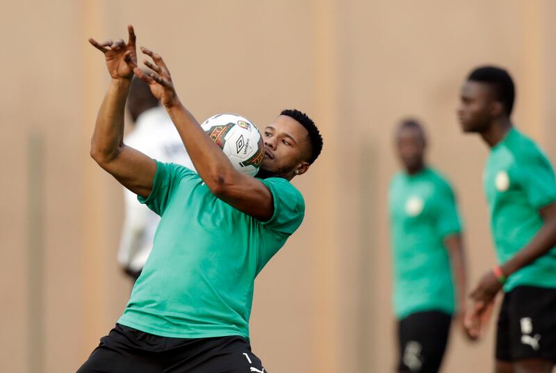 Senegal's Keita Balde controls the ball. AP Photo 