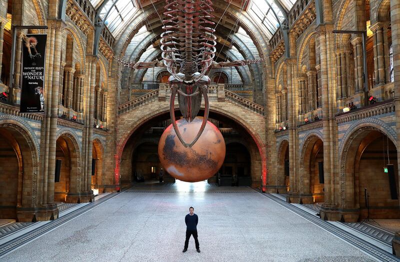 Jerram's previous works include "Museum of the Moon", which was also displayed at the Natural History Museum. Getty Images