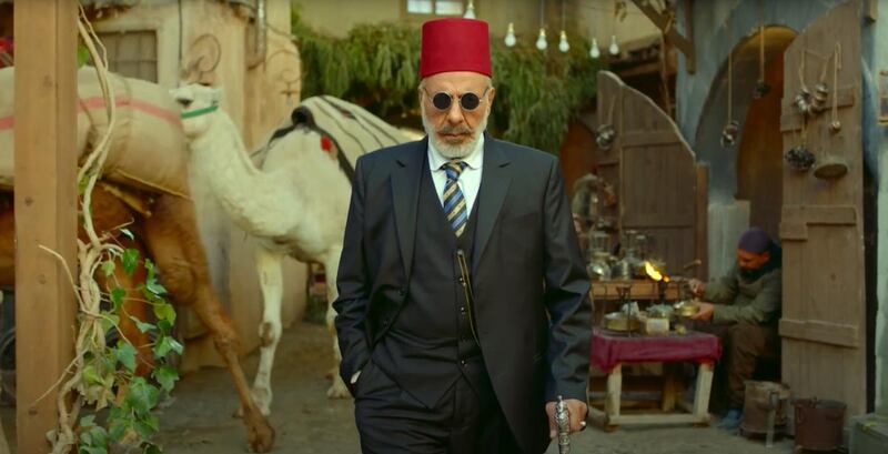 Ayman Zidan stars in the Syrian Ramadan drama 'Al Kandoush'. Courtesy Sharjah Broadcasting Authority