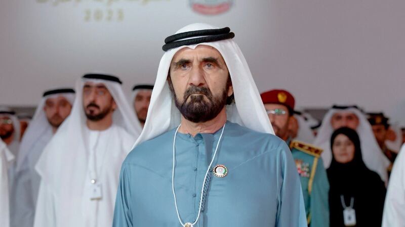 The Mothers' Endowment Campaign was launched by Sheikh Mohammed bin Rashid, Vice President and Ruler of Dubai. Photo: Dubai Media Office