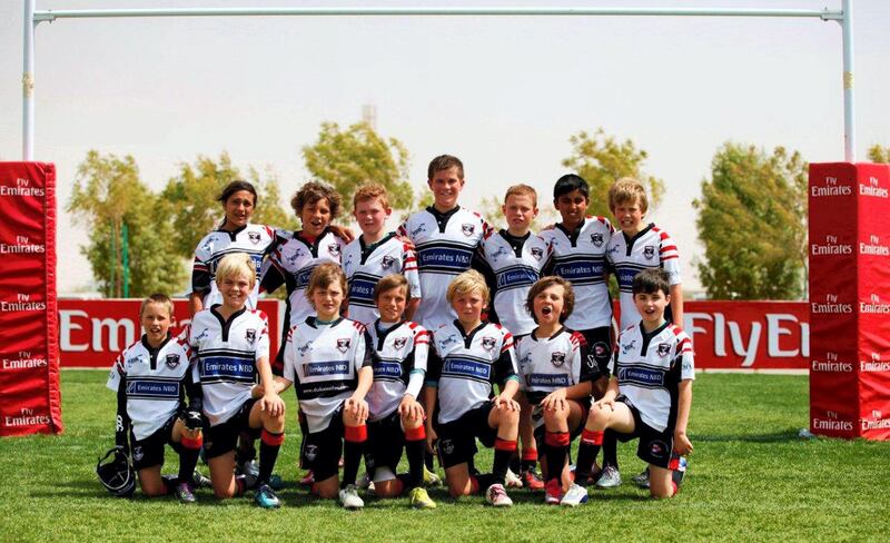Sophie Shams was the only girl in a Dubai Exiles Under 11s tour who went through a UK tour unbeaten. Courtesy Andy Williams
