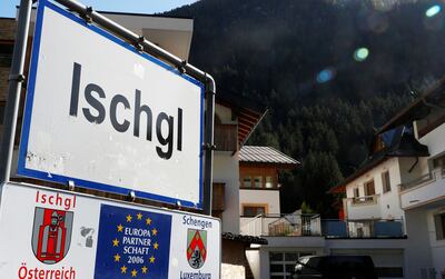 Officials in Ischgl have been accused of being too slow to introduce Covid-19 measures. Reuters