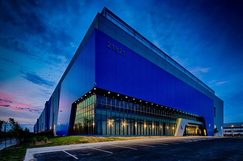 Aligned Data Centre facilities in Virginia, US. Photo: Mubadala
