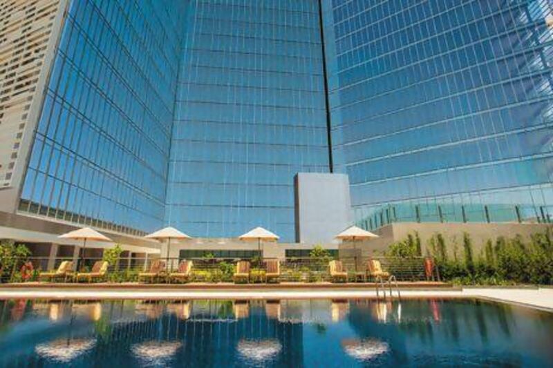 A handout photo showing the exterior of The Oberoi Dubai hotel (Courtesy: The Oberoi Group)