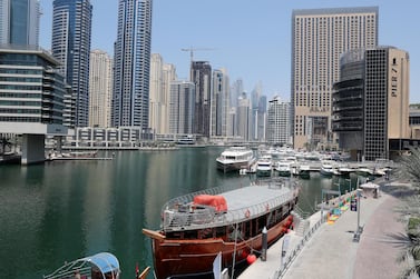 Dubai Marina is popular with tenants and buyers, says Mario Volpi, as it caters for secondary and primary markets and offers ready and under-construction units. Pawan Singh / The National) For News/Online/Instagram