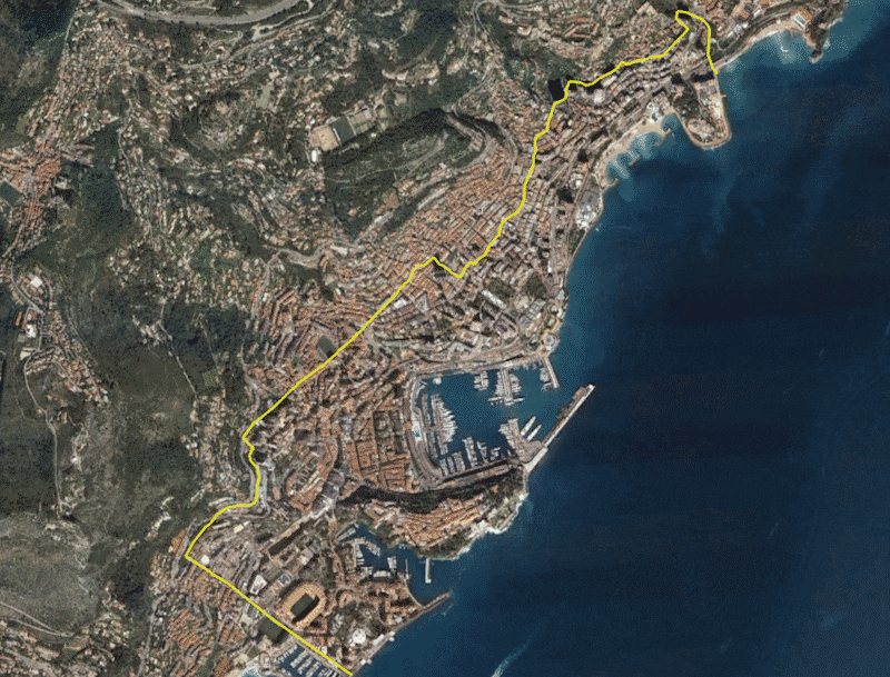 With an area of 2 kilometres squared, Monaco is the second-smallest sovereign state in the world. Here it is compared with the Expo 2020 Dubai site. 