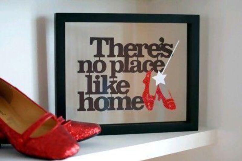 No Place Like Home papercut. Courtesy of From The Wilde