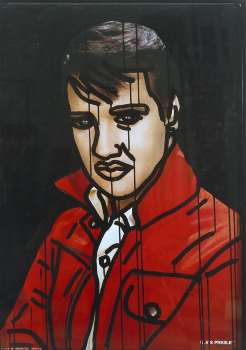 KEITH HARING. Elvis Presley. Courtesy of Keith Haring Foundation