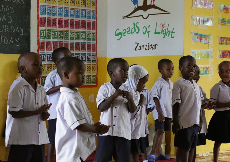 The average wage of families living in Kizim‐kazi in Zanzibar is $75 a month, and were it not for the school, many would not have access to education. Courtesy, CR Hope Foundation
