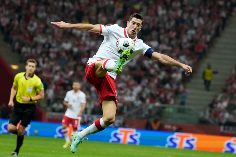 Robert Lewandowski: 8 - The Bayern Munich striker put in an impressive all-round performance for his side, making the ball stick when needed and picking up pockets of space. He was swamped out in the second half but put a great ball in to grab an assist in the dying moments. AP Photo