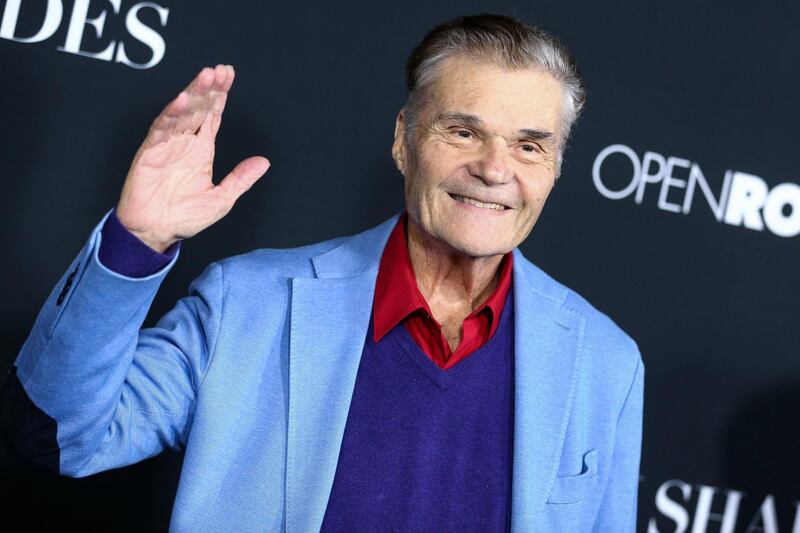 FILE - In this Jan. 26, 2016, file photo, Fred Willard attends the LA Premiere of "50 Shades of Black" held at Regal L.A. Live, in Los Angeles. Willard, the comedic actor whose improv style kept him relevant for more than 50 years in films like â€œThis Is Spinal Tap,â€ â€œBest In Showâ€ and â€œAnchorman,â€ has died at age 86. Willardâ€™s daughter, Hope Mulbarger, said in a statement Saturday, May 16, 2020, that her father died peacefully Friday night. (Photo by John Salangsang/Invision/AP, File)