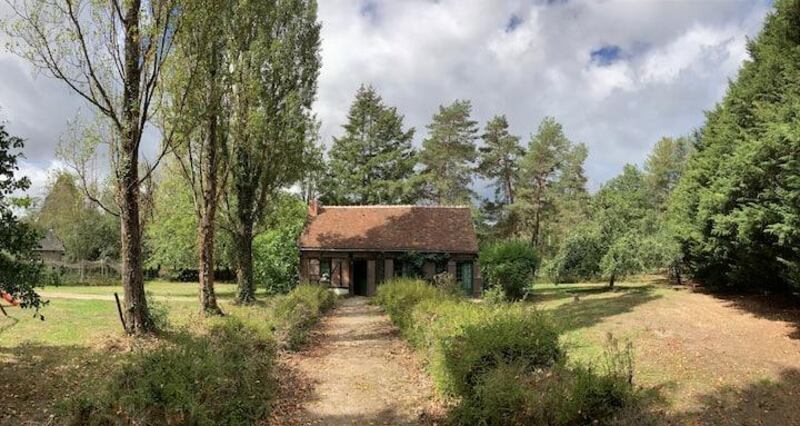 Set in private land, this charming French cottage is available from Dh212 per night. Courtesy Airbnb