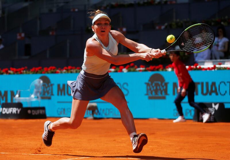 Simona Halep is not 100 per cent fitness wise but has still reached the women's final. Reuters