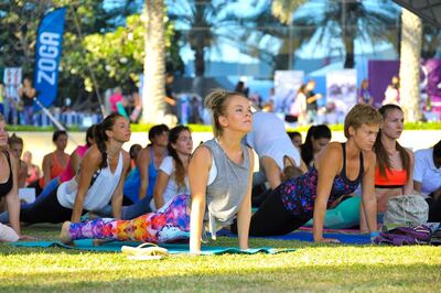 Yoga Fest is now in its ninth year 
