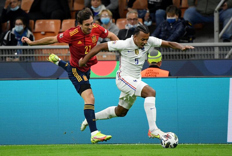 Jules Kounde - 7, Looked strong in his defending throughout the first half, limiting Sarabia and making a great run back to deny his pass to Oyarzabal. In the second, he was let off after losing the ball in a dangerous area, then got himself booked. However, he got his head together and helped see out the game. Reuters