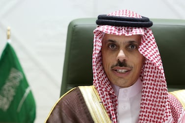 Saudi Arabia's Foreign Minister Prince Faisal bin Farhan said normalisation with Israel would depend on Palestinian-Israeli peace. Reuters