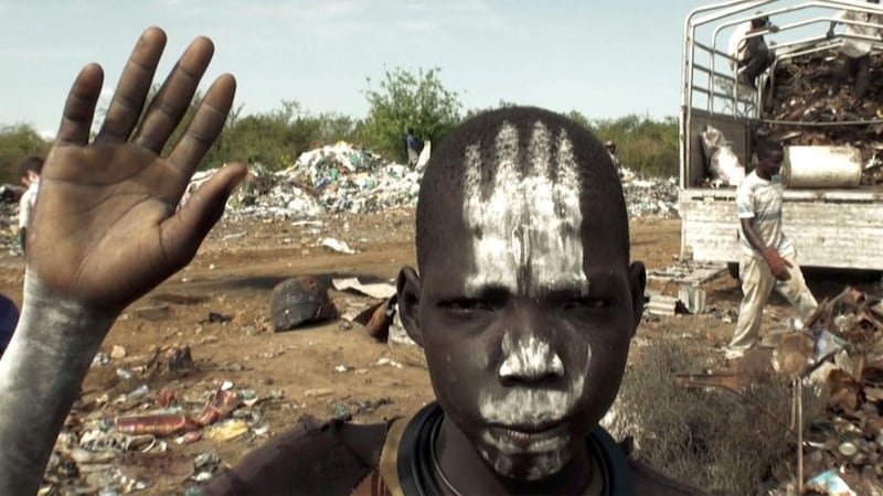A scene from We Come As Friends, Hubert Sauper's documentary on South Sudan. Courtesy Adelante Films