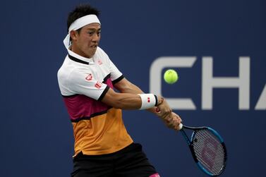 Kei Nishikori will need to test negative in the coming days if he is to rescue plans to play at the US Open. AFP