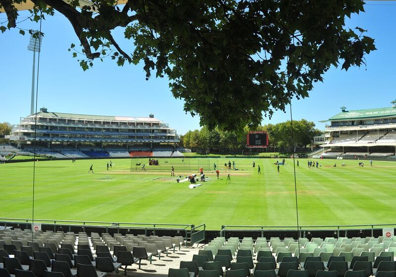 CAPE TOWN, SOUTH AFRICA - FEBRUARY 25: General view during the Australian national cricket team training session and press conference at Newlands Cricket Stadium on February 25, 2020 in Cape Town, South Africa. (Photo by Grant Pitcher/Gallo Images/Getty Images)