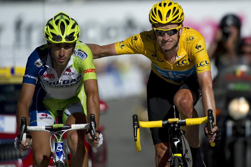 Vincenzo Nibali, left, Italy. Former winner of two of the Grand Tours the Giro d'Italia and the Vuelta Espana, as well as podium finishes on the Tour de France makes the Team Astana rider, one of the best multi-stage riders in the world at the moment. He was the only rider able to stay anywhere near Wiggins and Froome in the 2012 edition of the tour before going on to take his Giro title a year later in a race that proved too tough for Wiggins. Lionel Bonaventure / AFP  