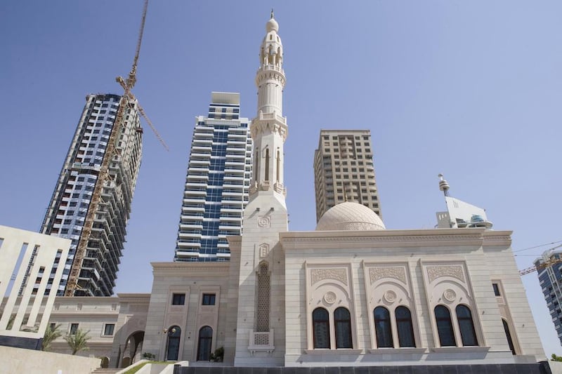 The new Al Rahim Mosque in  Dubai Marina. Antonie Robertson/The National