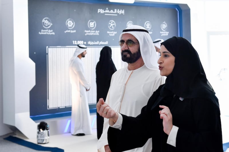 Sheikh Mohammed was briefed by the Hope Probe team at the Mohammed bin Rashid Space Centre headquarters about the final technical and logistical preparations and testing procedures ahead of the Hope Probe’s launch in July. Wam