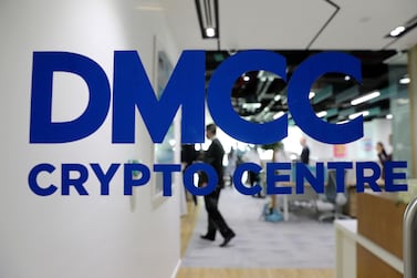 DMCC's Crypto Centre is part of the free zone’s Crypto Valley – an ecosystem for cryptographic, blockchain and distributed ledger technology. Pawan Singh / The National