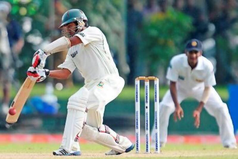Bangladesh batsman Mohammad Ashraful has a Test average of just 24. Lakruwan Wanniarachchi / AFP